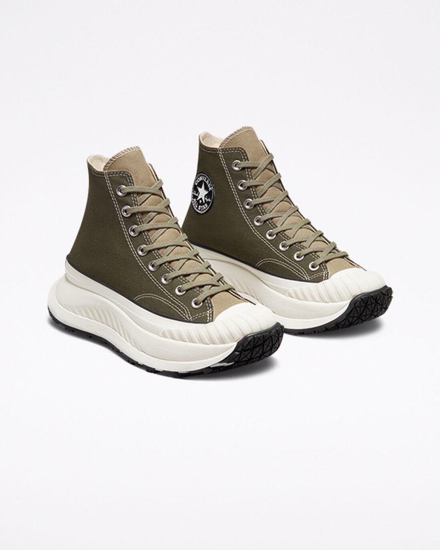 Zapatillas Altas Converse Chuck 70 AT-CX Hombre Verde Oliva | PE 470EWP